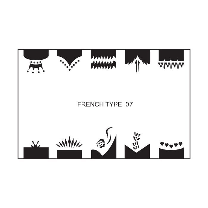 Sparmax French Type Tırnak Şablonu