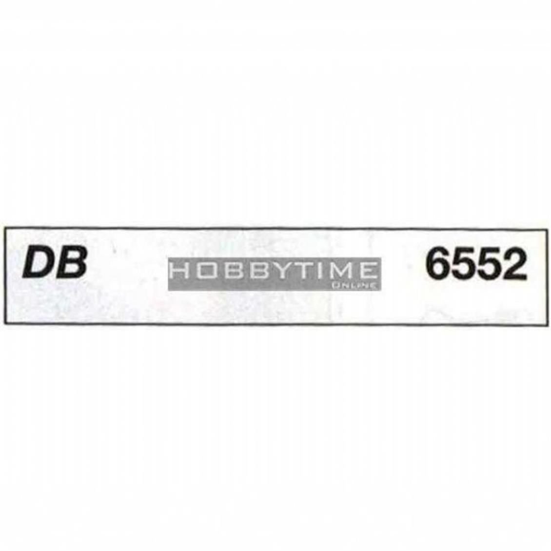 Fleischmann 6552 1/87 Ölçek, Ice Hızlı Trenler İçin Db Logolu Çıkartm