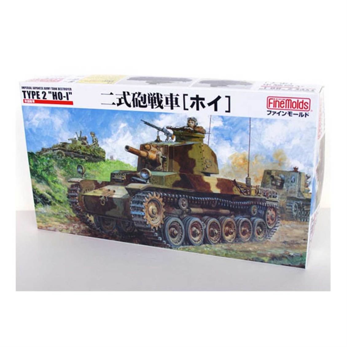 FineMolds Fm24 1/35 Ölçek, IJA Tank Destroyer Type2 Ho-I