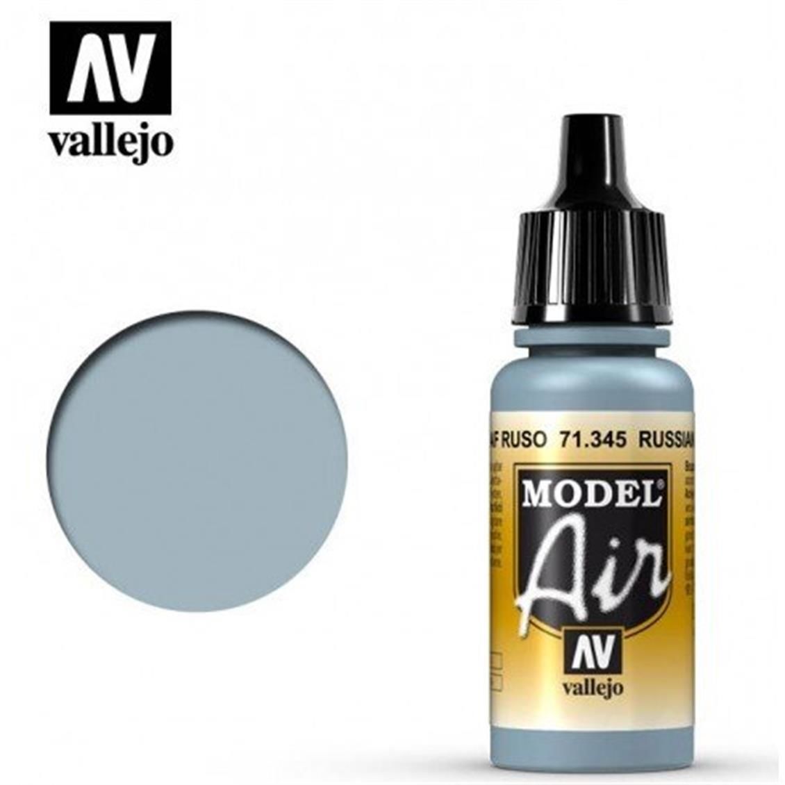 Vallejo 71345 17 ml. Russian AF Grey N.8, Model Air Serisi Model Boyası