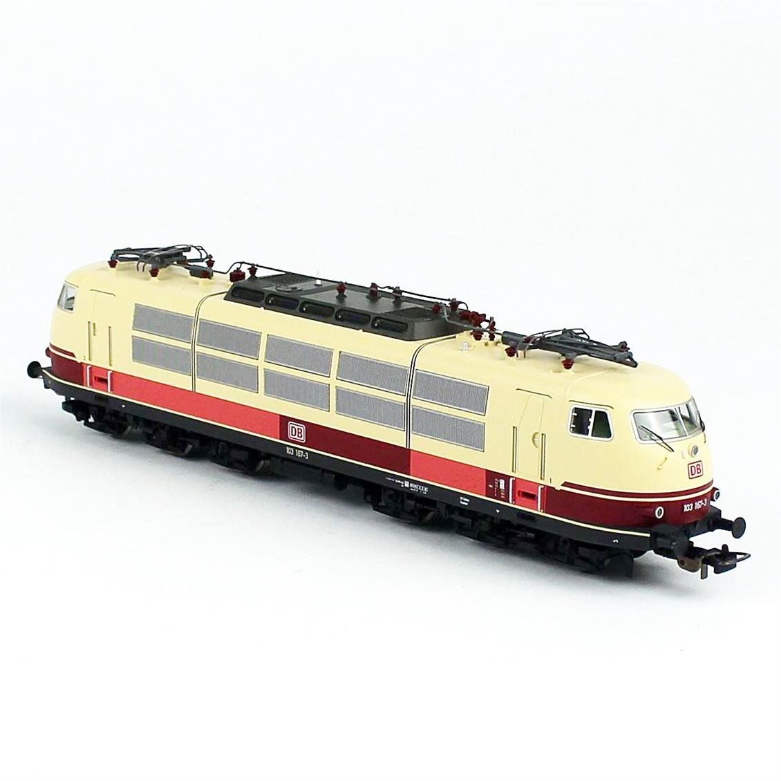 Piko 51689 1/87 Ölçek, DB AG V, BR 103 kurz + DSS PluX22 (Sesli), Model Tren Elektrikli Lokomotifi
