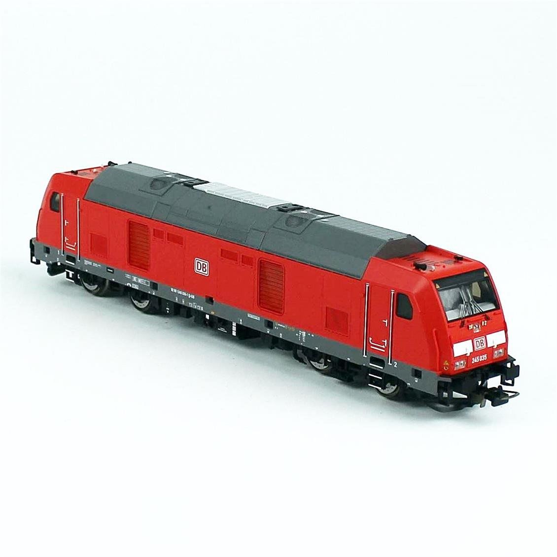 Piko 52510 1/87 Ölçek, DB AG VI, BR 245+ DSS PluX22 (Sesli), Model Tren Dizel Lokomotifi