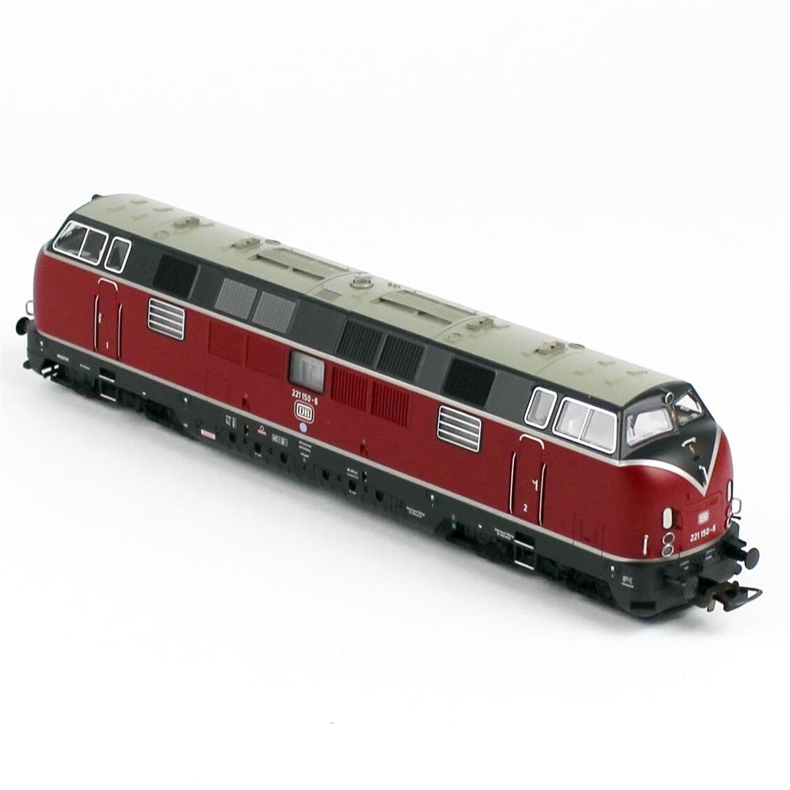 Piko 52614 1/87 Ölçek, DB IV, BR 221+ DSS PluX22 (Sesli), Model Tren Dizel Lokomotifi