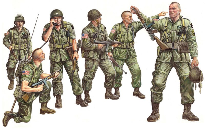 US PARATROOPS