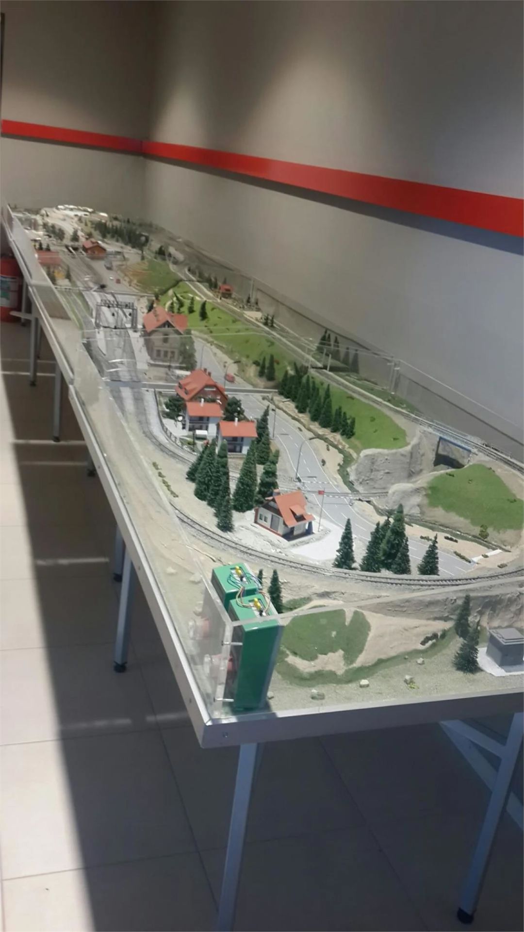 110 X 640 Cm. Hazır Çift Hatlı 1/87 Ölçek, Ho Diorama