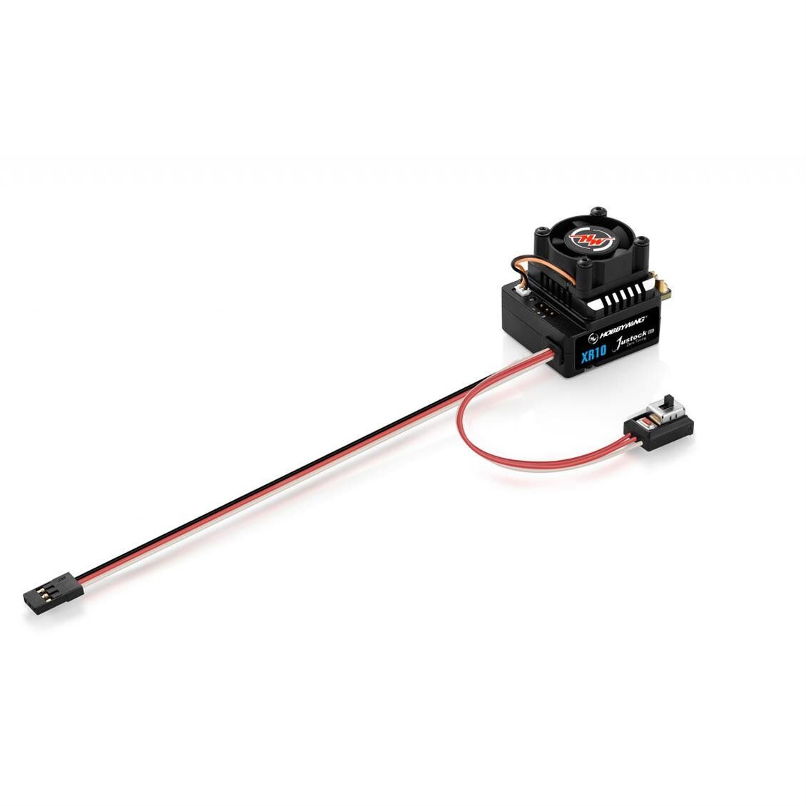 Hobbywing 30112005 XeRun Serisi, XR10 Justock G3S, 60 Amper, 2S Li-Po, Sensörlü, Fırçasız Motor için Elektronik Hız Kontrolü