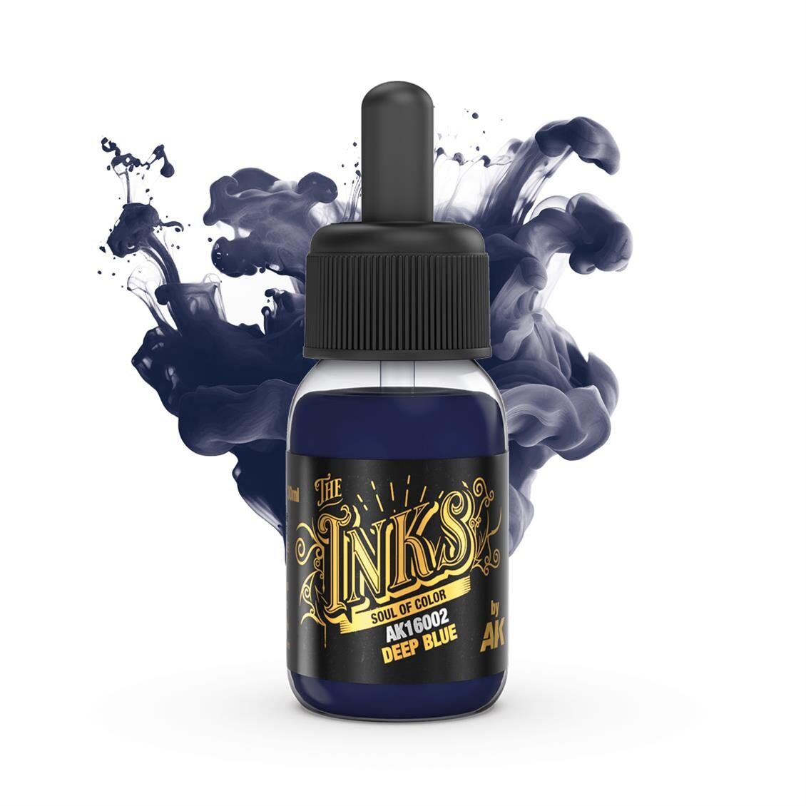 AK 16002 30 ml. Akrilik Mürekkep, Deep Blue