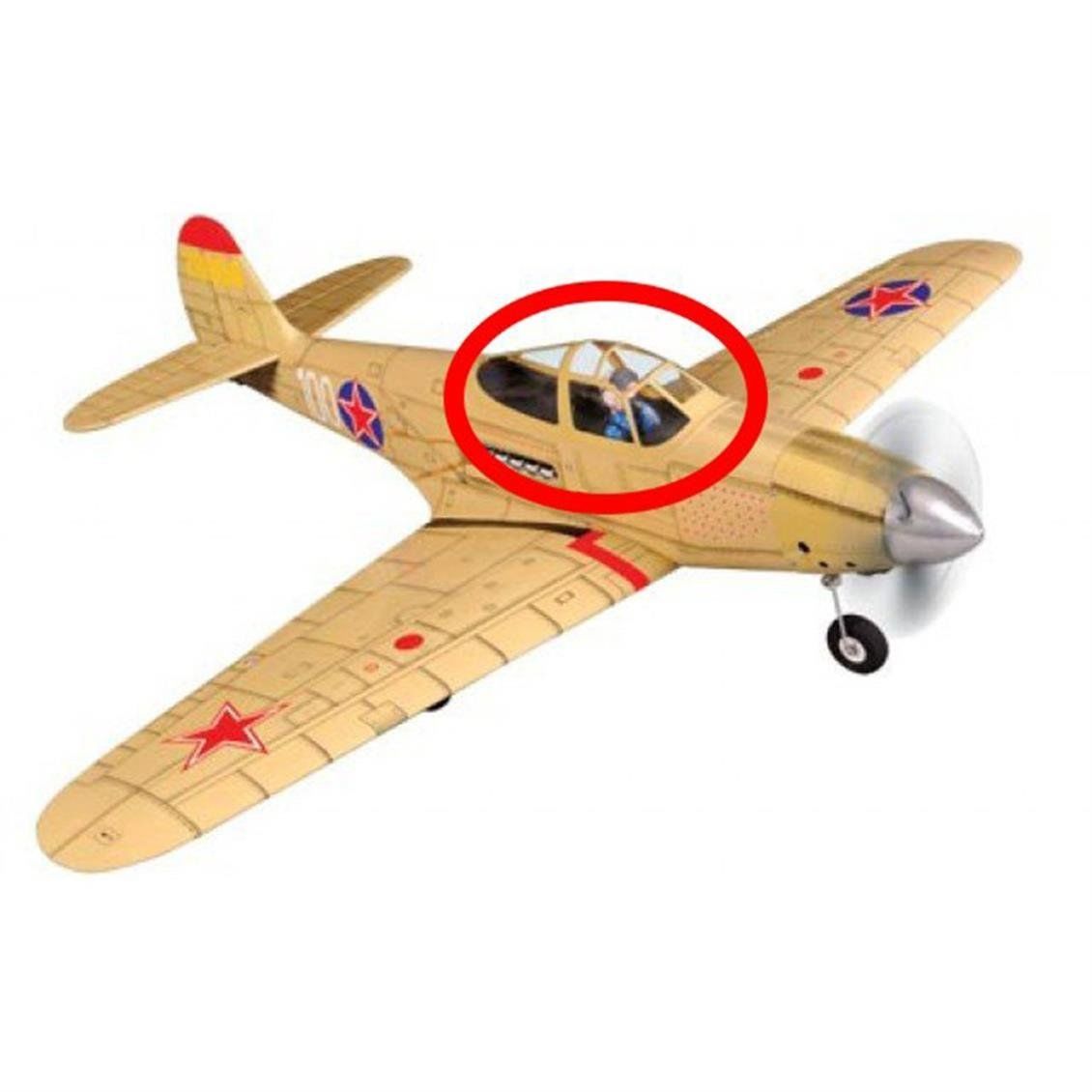 Phoenix My027 Canopy P39 Air Cobra. 46-55