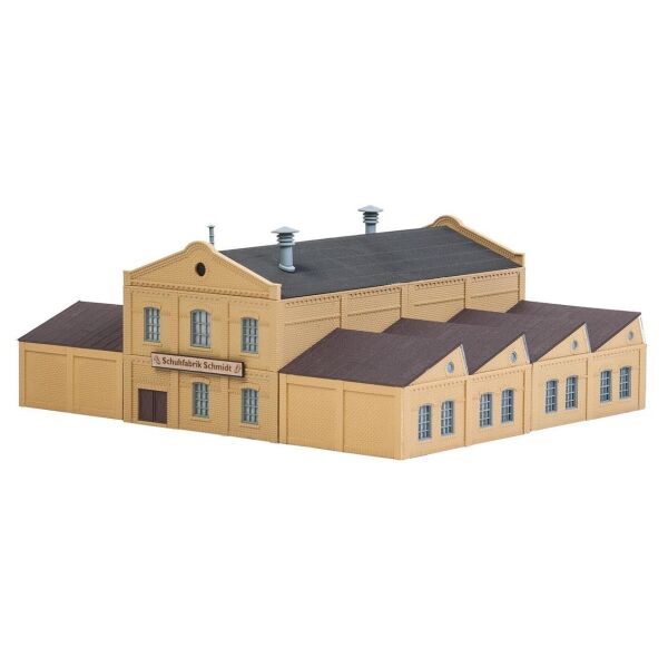 Faller 222220 1/160 Ölçek, Schmidt Ayakkabı Fabrikası, Plastik Model Kiti