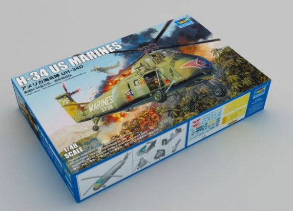 1/48 H-34 US Marines Re-Edition