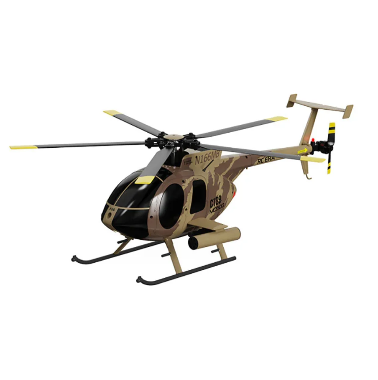 RC ERA C189 MD500 RC Helicopter - RTF Kahverengi