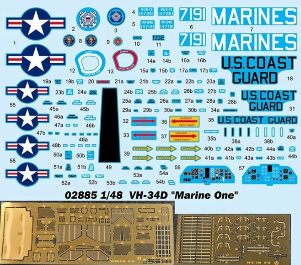 1/48 VH-34D marine One Re Edition