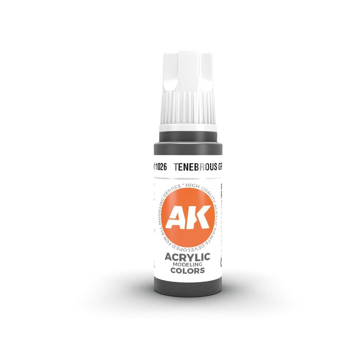 AK 11026 17 ml. Tenebrous Grey, 3GEN Akrilik Model Boyası