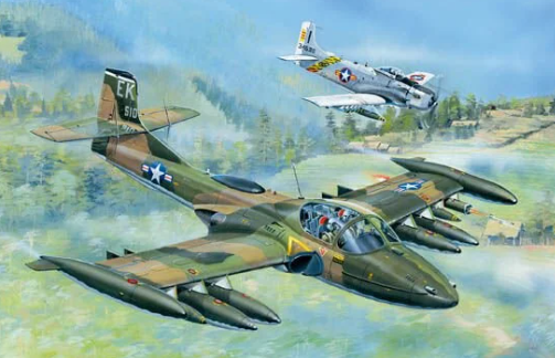 1/48 A-37A Dragonfly Light Ground-Attack Aircraft