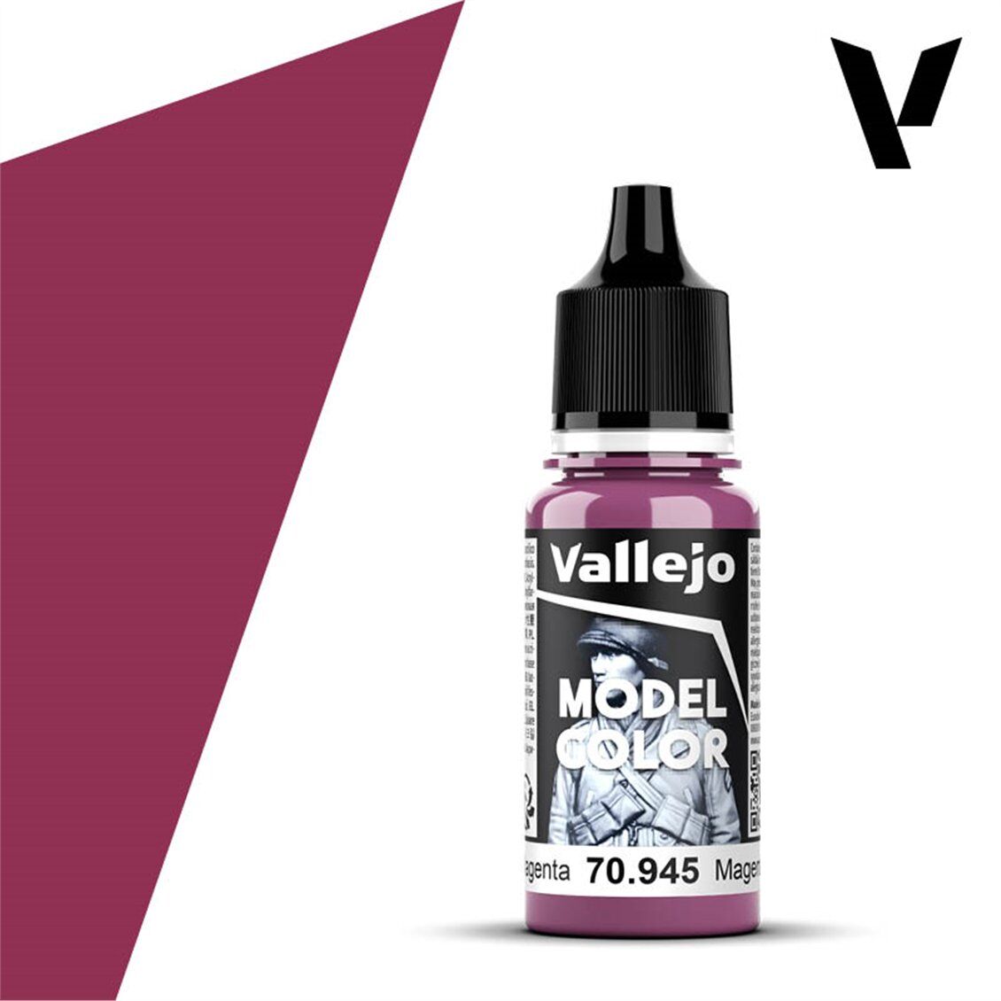 Vallejo 70945 18 ml. (044) Magenta-Matt, Model Color Serisi Model Boyası