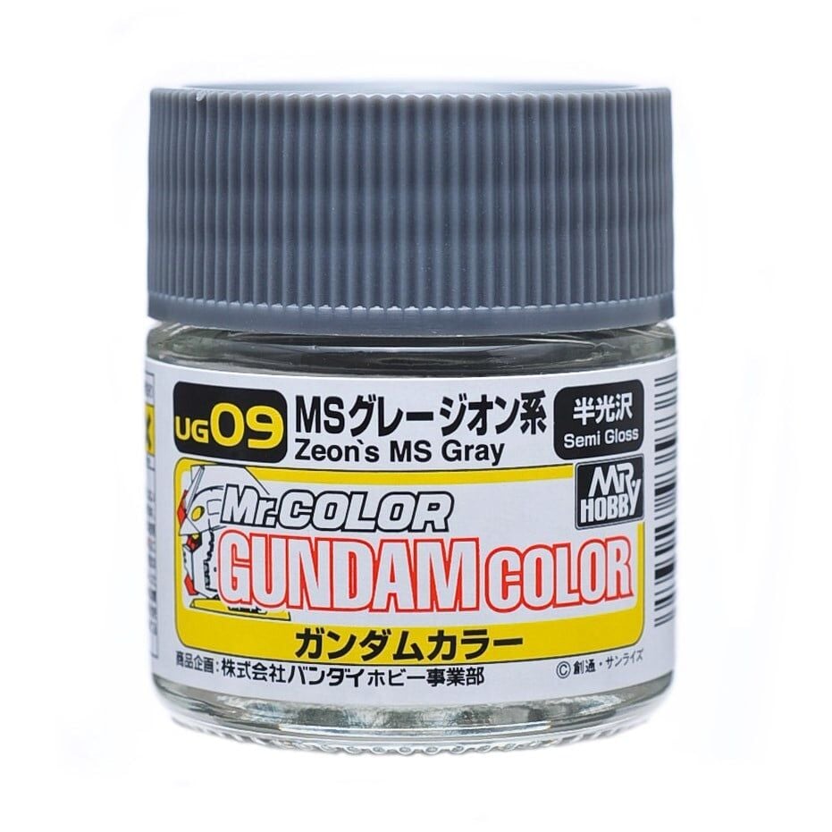 Mr.Hobby UG-09 10 ml. MS Grey Zion, Gundam Color Serisi Model Boyası