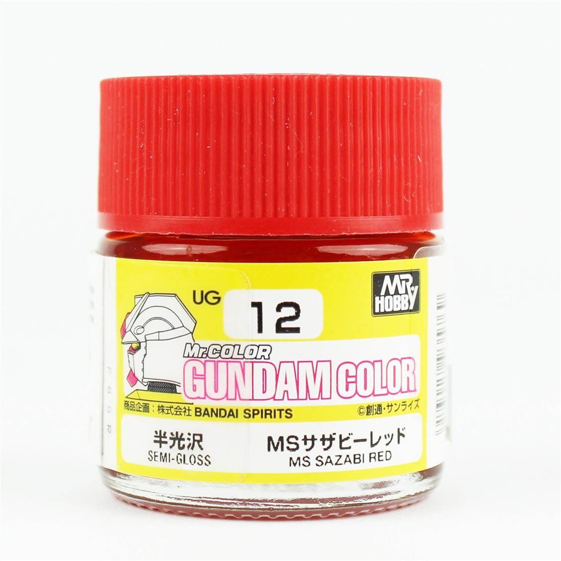 Mr.Hobby UG-12 10 ml. Sazabi Red, Gundam Color Serisi Model Boyası