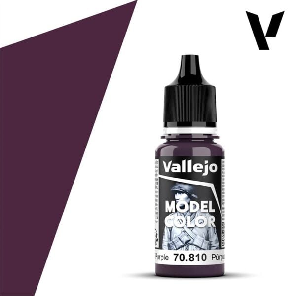 Vallejo 70810 18 ml. (048) Royal Purple-Matt, Model Color Serisi Model Boyası