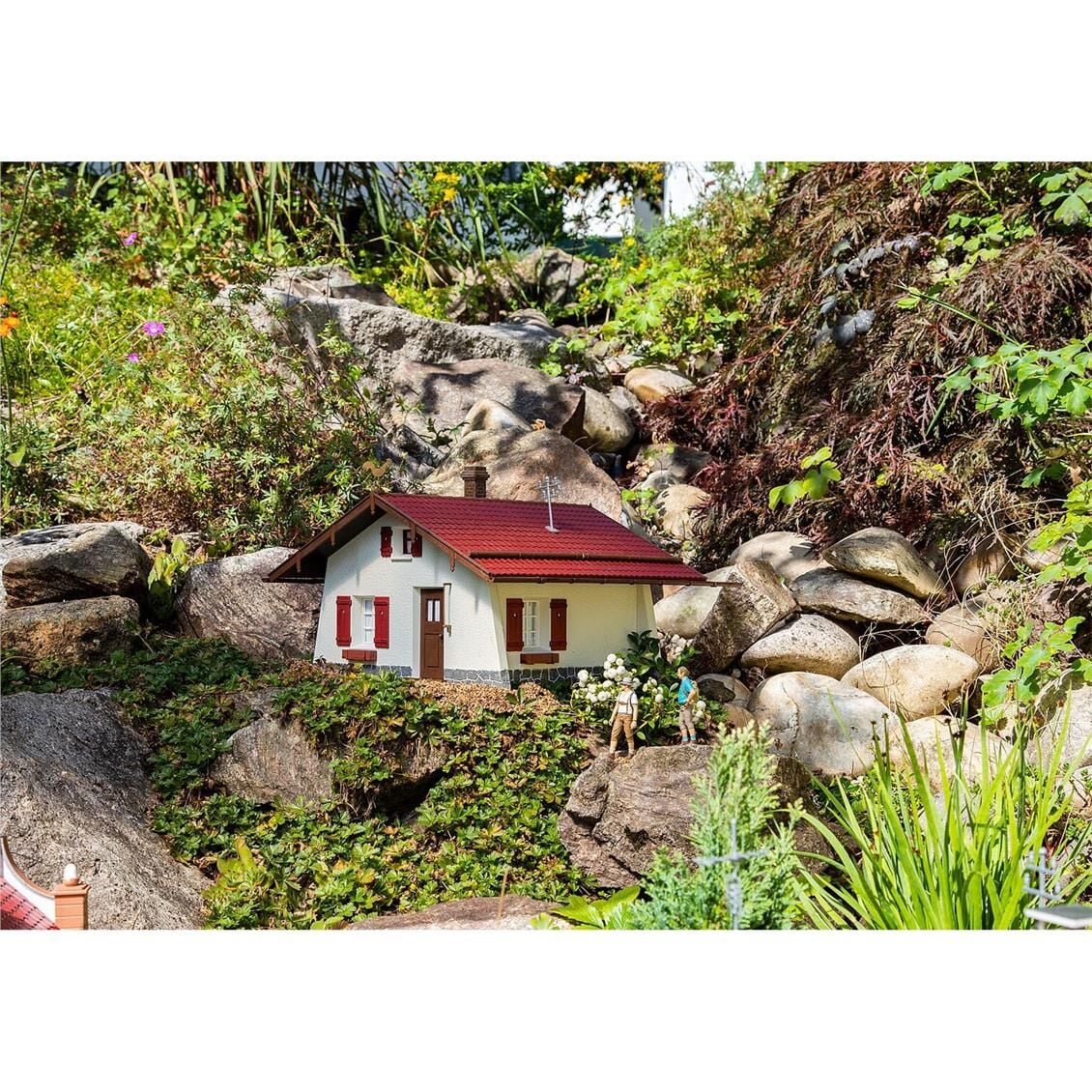 Faller 331053 1/22,5 Ölçek, Küçük Dağ Evi, Plastik Model Kiti