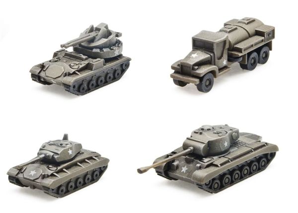 AFV Club SE73517 1/350 Ölçek, USA Korea WAR & WW2 Çıkartma Gemisi Araç Seti, Plastik Model kiti