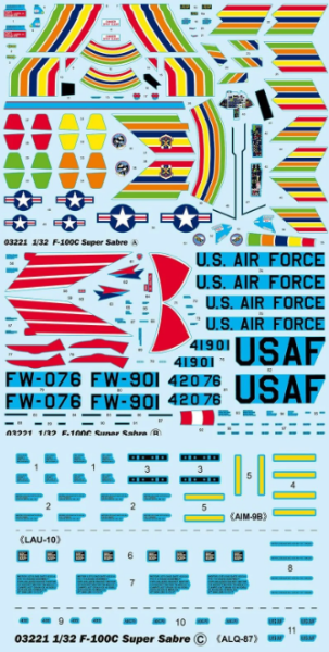 1/32 F-100C Super Sabre