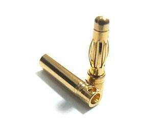 3.0mm Gold Konnektör (3 set)