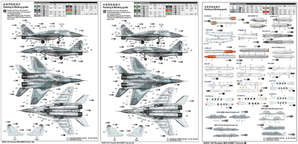 1/32 Russian MIG-29SMT Fulcrum