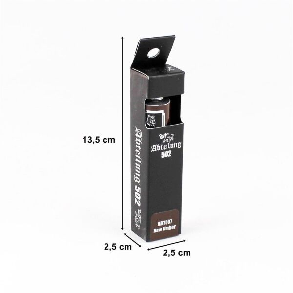 AK ABT007 20 ml. Yağlı Boya, Raw Umber