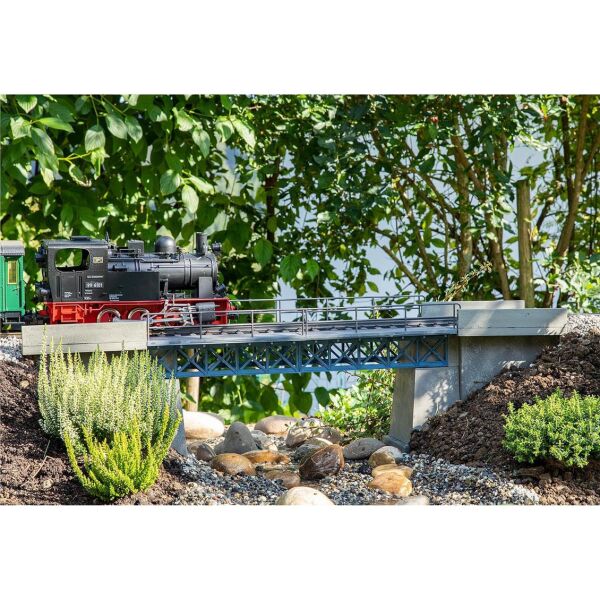 Faller 331889 1/22,5 Ölçek, Kafes Kirişli Tek Hatlı Demiryolu Köprüsü, Plastik Model Kiti