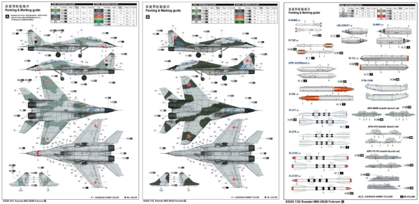 1/32 Russian MIG-29UB Fulcrum