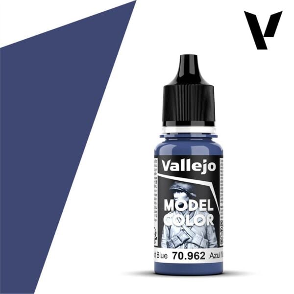 Vallejo 70962 18 ml. (059) Flat Blue-Matt, Model Color Serisi Model Boyası