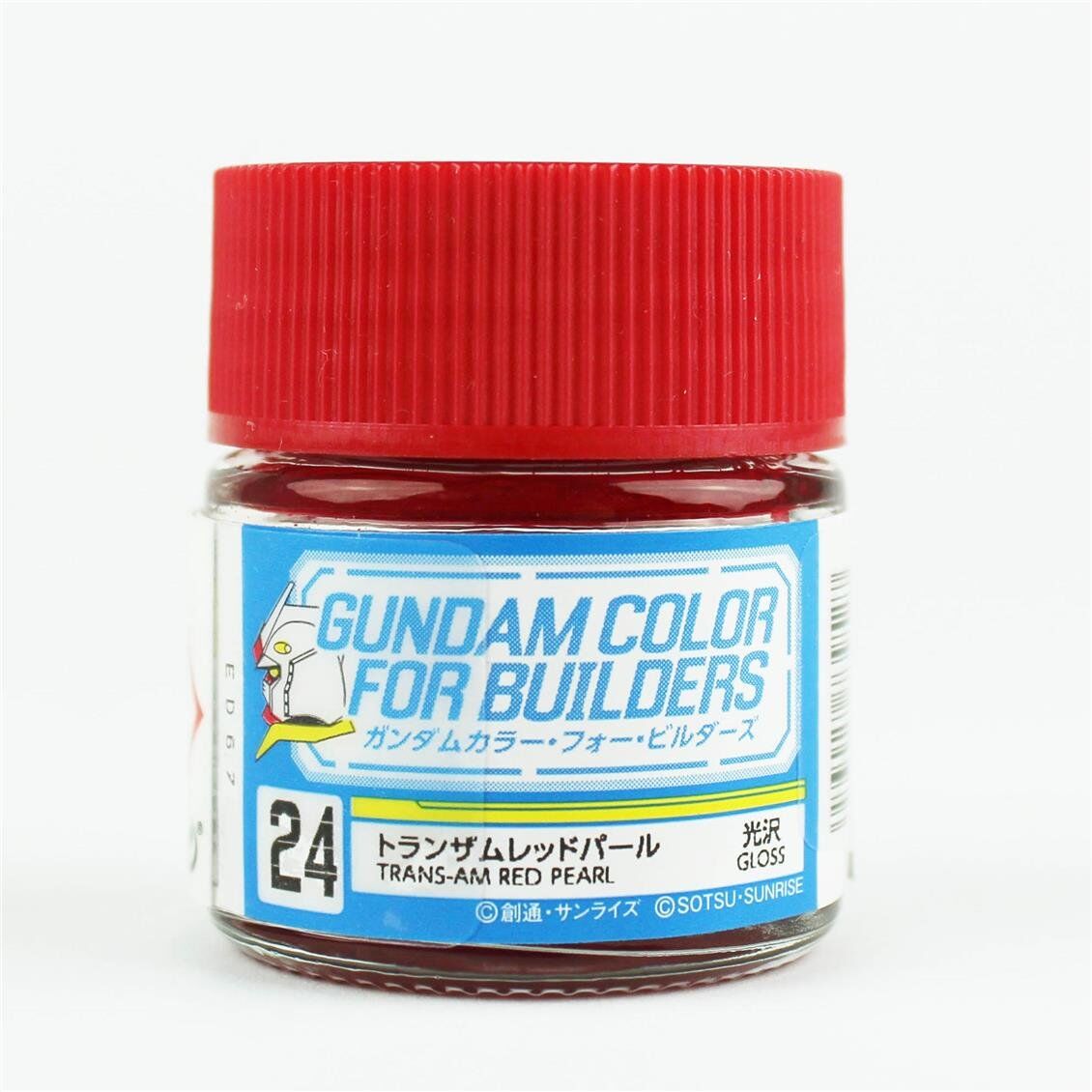 Mr.Hobby UG-24 10 ml. Transam Red Pearl, Gundam Color For Builders Serisi Model Boyası