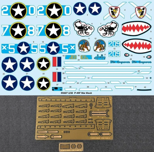 1/32 P-40F War Hawk