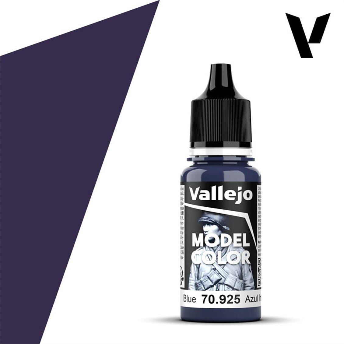 Vallejo 70925 18 ml. (062) Blue-Matt, Model Color Serisi Model Boyası