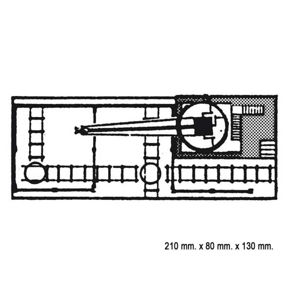 Faller 120131 1/87 Ölçek, Küçük Kömür İstasyonu, Plastik Model Kiti