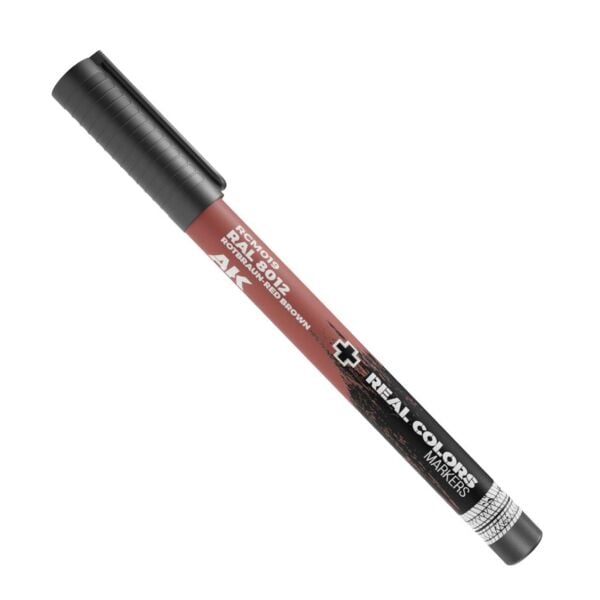 AK RCM019 Marker Kalemi, RAL 8012 Rotbraun-Red Brown