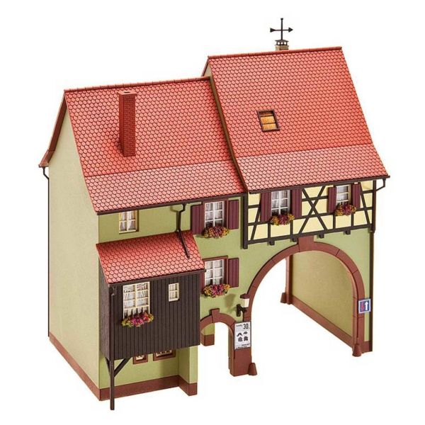 Faller 130499 1/87 Ölçek, Niederes Tor Binası, Plastik Model Kiti