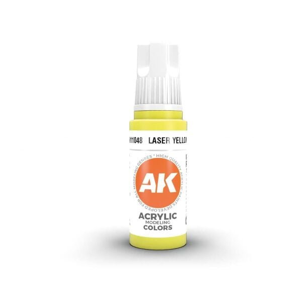 AK 11048 17 ml. Laser Yellow, 3GEN Akrilik Model Boyası