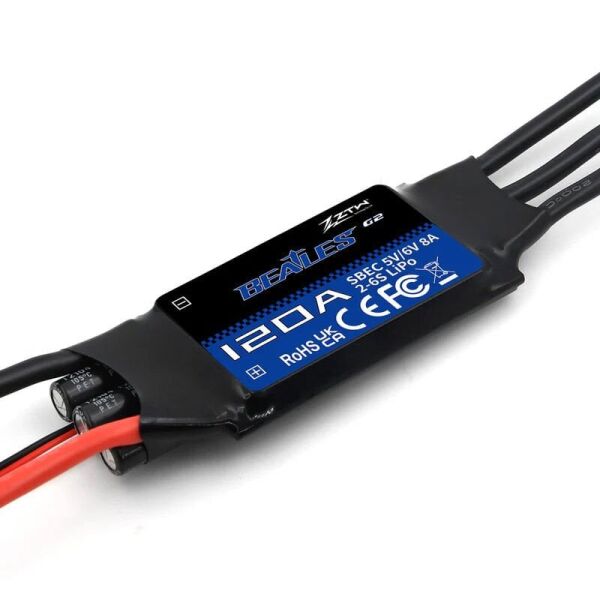 ZTW Beatles G2 120A ESC 32-Bit 2-6S (SBEC 5-6V 8A)