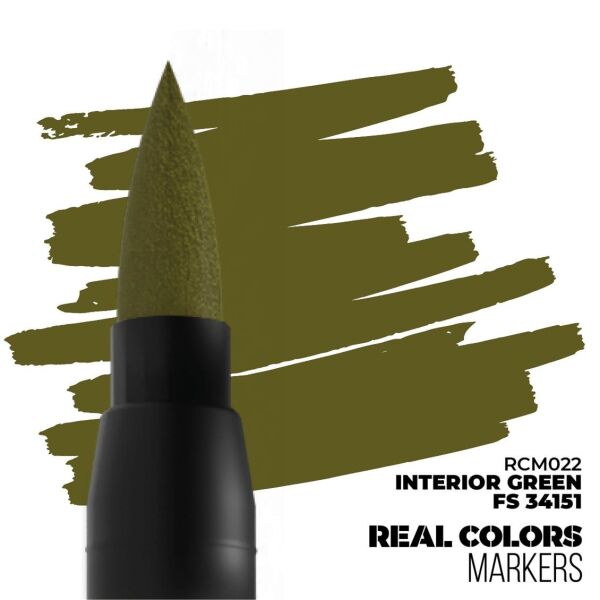 AK RCM022 Marker Kalemi, Interior Green FS 34151