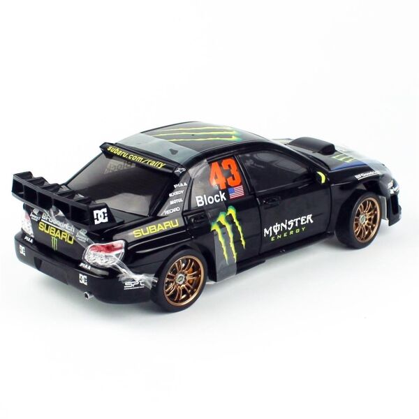 Sunstar 5582R 1/18 Ölçek, Subaru Impreza WRC06, Ken Block Gymkhana 2008, Sergilemeye Hazır Metal Araba Modeli