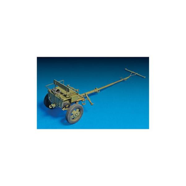 MiniArtUSV-BR 76-mm Silah Mod.1941. Top Arabası Ön Parçası & Mürettebat ile birlikte.