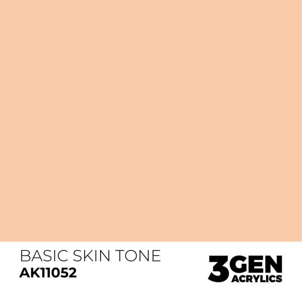 AK 11052 17 ml. Basic Skin Tone, 3GEN Akrilik Model Boyası