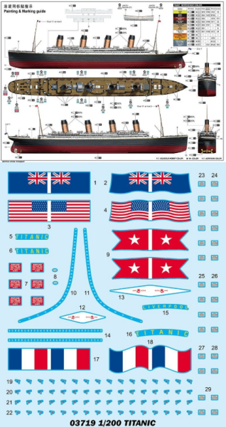 1/200 Titanic