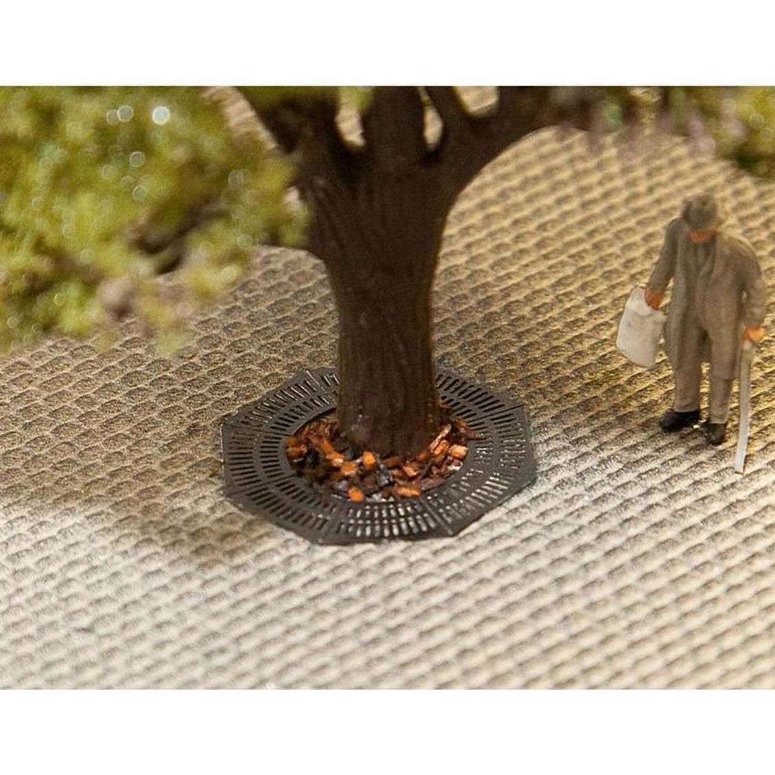 Faller 180611 1/87 Ölçek, Ağaç Koruma Izgaraları, 3 Adet, Plastik Model Kiti