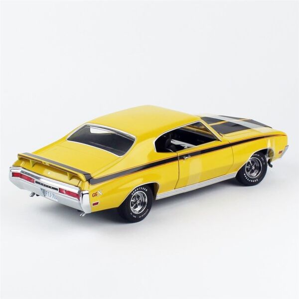 Sunstar 5702 1/18 Ölçek, 1970 Buick GSX, Sarı, Sergilemeye Hazır Metal Araba Modeli