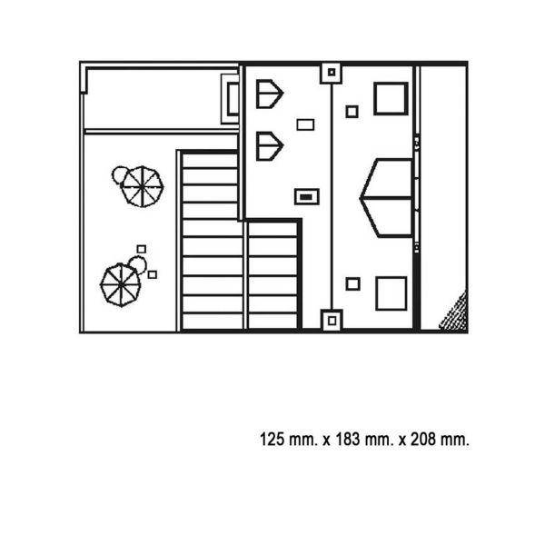 Faller 130445 1/87 Ölçek, Paradise Gece Kulüplü Bina, Plastik Model Kiti