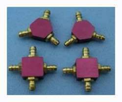 Y Tipi Metal Hortum Bağlantısı (8×8xD2,5mm) Gri