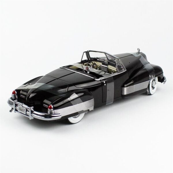 Sunstar 5731 1/18 Ölçek, 1938 Buick Y-Job, Siyah, Sergilemeye Hazır Metal Araba Modeli