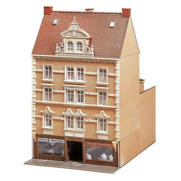 Faller 130448 1/87 Ölçek, Allianz Sigorta Acentalı Mağazalı Bina, Plastik Model Kiti